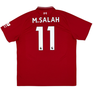 2018-19 Liverpool Home Shirt M.Salah #11 - 5/10 - (XL)