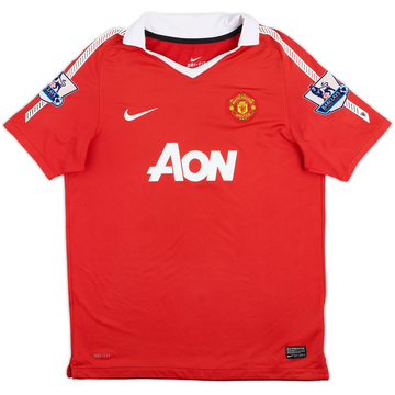2010-11 Manchester United Home Shirt - 8/10 - (XL.Boys)