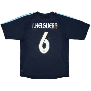 2003-04 Real Madrid Away Shirt I.Helguera #6 - 6/10 - (L)