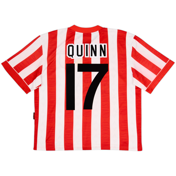1996-97 Sunderland Home Shirt Quinn #17 - 6/10 - (M)