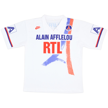 Camiseta de visitante del Paris Saint-Germain 1990-91 #11 - 9/10 - (M)