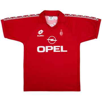 1995-96 AC Milan Lotto Training Shirt - 9/10 - (S)