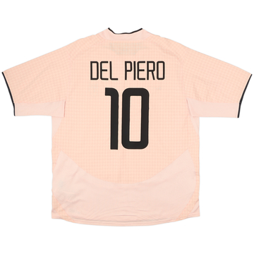 2003-04 Juventus Away Shirt Del Piero #10 - 10/10 - (XL)