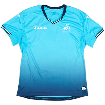 2016-17 Swansea Away Shirt - 8/10 - (Women's XL)