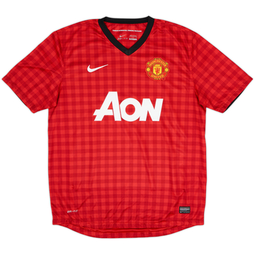 2012-13 Manchester United Home Shirt - 9/10 - (L)