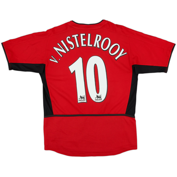 2002-04 Manchester United Home Shirt v.Nistelrooy #10 - 6/10 - (L)