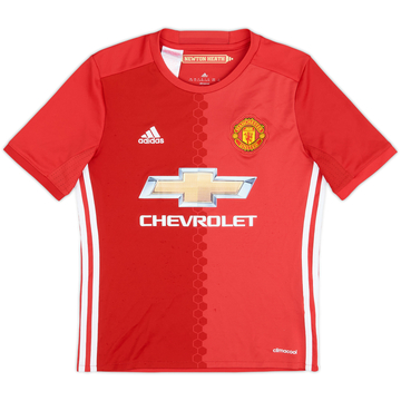 2016-17 Manchester United Home Shirt - 8/10 - (M.Boys)