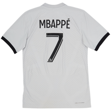 2022-23 Paris Saint-Germain Authentic Away Shirt Mbappe #7 - 9/10 - (S)