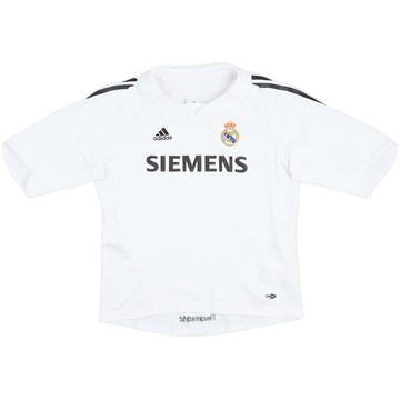 2005-06 Real Madrid Home Shirt - 8/10 - (M.Boys)