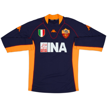 2001-02 Roma Third L/S Shirt - 9/10 - (M)