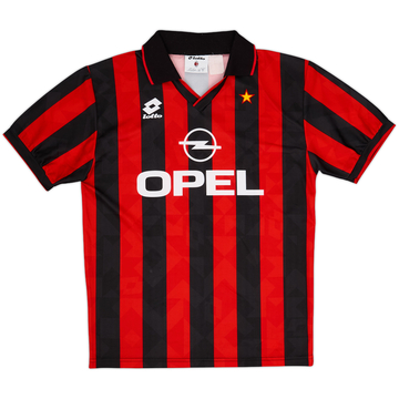 1993-94 AC Milan Home Shirt - 8/10 - (L)