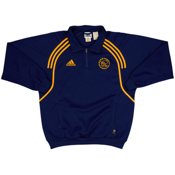 Sudadera de entrenamiento con cremallera 1/4 adidas del Ajax 2000-01 - 8/10 - (M/L)