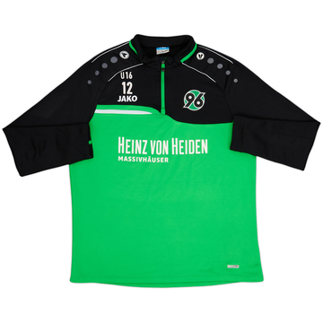 2018-19 Hannover 96 Player Issue Jako 1/4 Zip Drill Top #12 - 8/10 - (M)