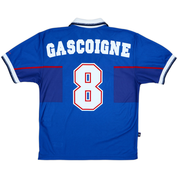 1997-99 Rangers Home Shirt Gascoigne #8 - 8/10 - (S)