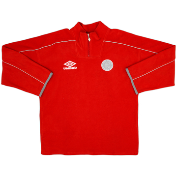1999-00 Ajax Umbro 1/4 Zip Fleece - 8/10 - (L)