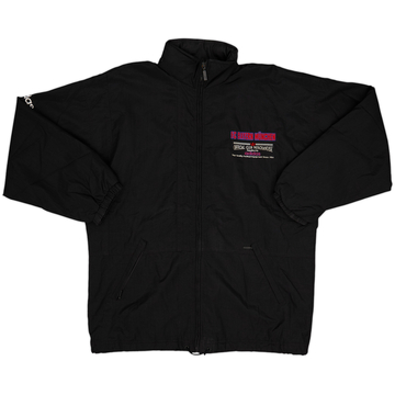 1992-93 Bayern Munich adidas Hooded Bench Coat - 9/10 - (L)