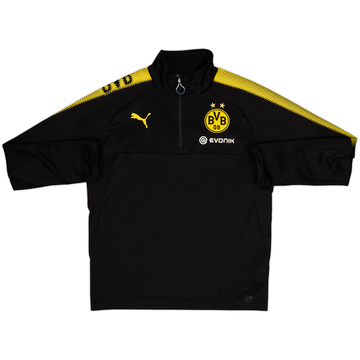 2017-18 Borussia Dortmund Puma 1/4 Zip Drill Top - 5/10 - (M)