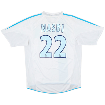 2004-05 Olympique Marseille Home Shirt Nasri #22 - 8/10 - (S)