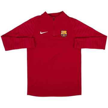 2021-22 Barcelona Nike 1/4 Zip Drill Top - 8/10 - (S)