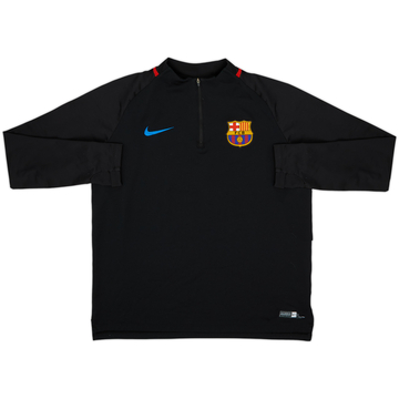 2017-18 Barcelona Nike 1/4 Zip Drill Top - 5/10 - (L)