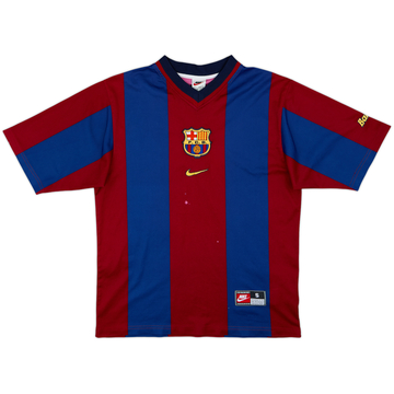1998-00 Barcelona Basic Home Shirt - 4/10 - (S)