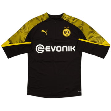 2019-20 Borussia Dortmund Puma 1/4 Zip Drll Top - 10/10 - (M)