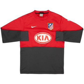 2009-10 Atletico Madrid Nike Sweat Top - 6/10 - (S)