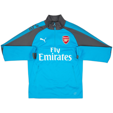 2017-18 Arsenal Puma 1/4 Zip Drill Top - 10/10 - (S)