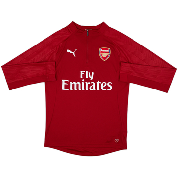2017-18 Arsenal Puma 1/4 Zip Drill Top - 10/10 - (S)