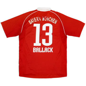 2005-06 Bayern Munich Home Shirt Ballack #13 - 5/10 - (M)