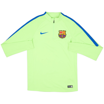 2017-18 Barcelona Nike 1/4 Zip Drill Top - 6/10 - (S)