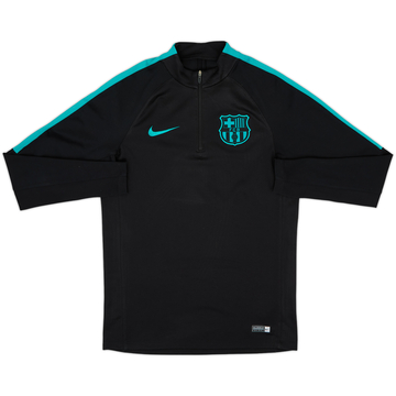 2016-17 Barcelona Nike 1/4 Zip Training Top - 8/10 - (S)