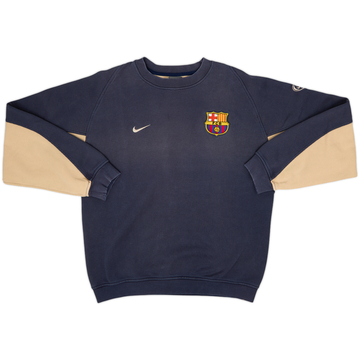 2003-04 Barcelona Nike Sweat Top - 6/10 - (M)