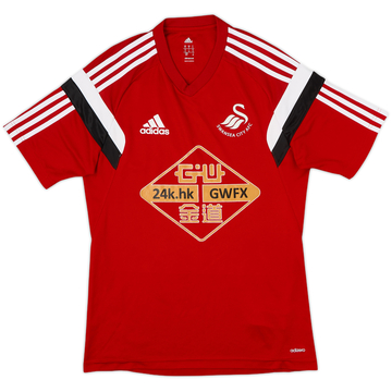 2014-15 Swansea adizero Training Shirt - 7/10 - (S)