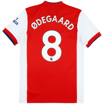 2021-22 Arsenal Home Shirt Odegaard #8 - 8/10 - (S)