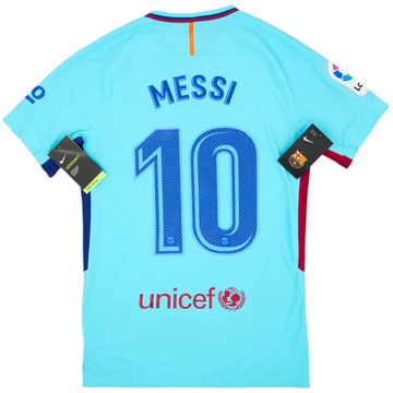 2017-18 Barcelona Authentic Away Shirt Messi #10 (S)