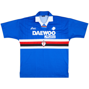 1998-99 Sampdoria Home Shirt - 9/10 - (XL)