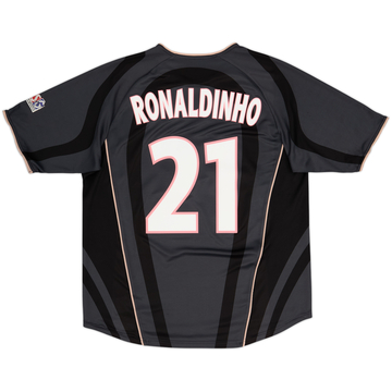 2001-02 Paris Saint-Germain Third Shirt Ronaldinho #21 - 7/10 - (L)