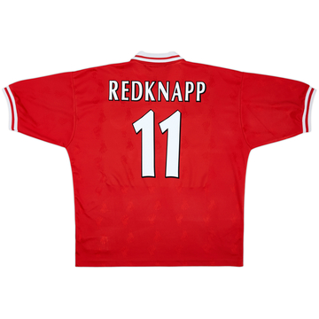 1996-98 Liverpool Camiseta Local Redknapp #11 - 8/10 - (XL)