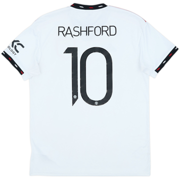 2022-23 Manchester United Away Shirt Rashford #10 - 8/10 - (L)
