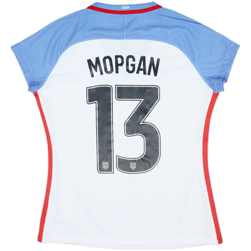 2016-17 USA Women Home Shirt Morgan #13 - 4/10 - (Women's L)