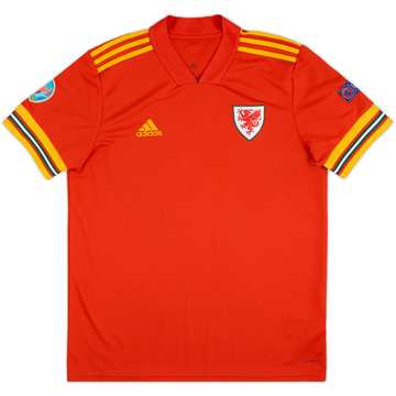 2020-21 Wales Home Shirt - 8/10 - (L)