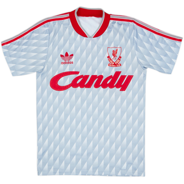1989-91 Liverpool Away Shirt - 8/10 - (S)