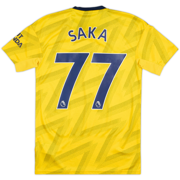 2019-20 Arsenal Away Shirt Saka #77 - 10/10 - (XS)