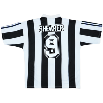 1995-97 Newcastle Home Shirt Shearer #9 - 8/10 - (L)