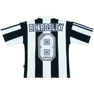 Camiseta de local del Newcastle 1995-97 Beardsley #8 - 8/10 - (XS)