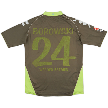 2007-08 Werder Bremen Away Shirt Borowski #24 - 5/10 - (L)