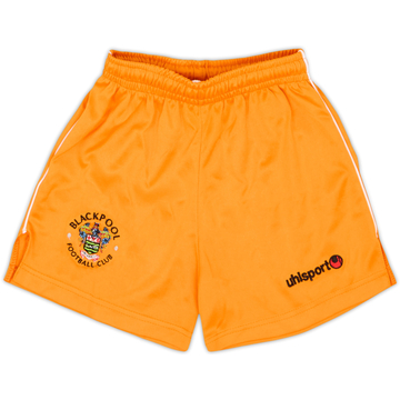2005-06 Blackpool Home Shorts - 8/10 - (S.Boys)