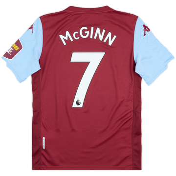 2019-20 Aston Villa Home Shirt McGinn #7 - 8/10 - (S)
