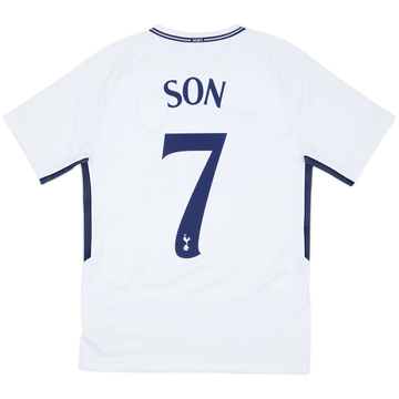 2017-18 Tottenham Home Shirt Son #7 - 9/10 - (S)